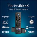 Fire TV Stick 4K with all-new Alexa Voice Remote (includes TV and app controls), Dolby Vision...