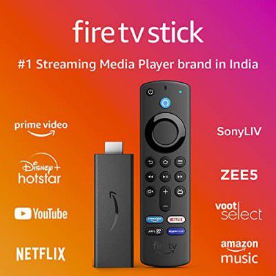 Fire TV Stick with all-new Alexa Voice Remote (includes TV and app controls) HD streaming device