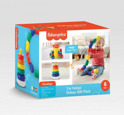 Fisher Price 3-in-1 Infant Deluxe Gift Pack
