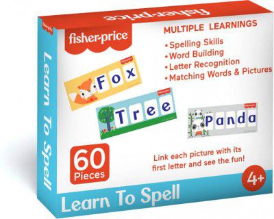 FISHER-PRICE Learn to Spell Puzzle (60 Pieces)