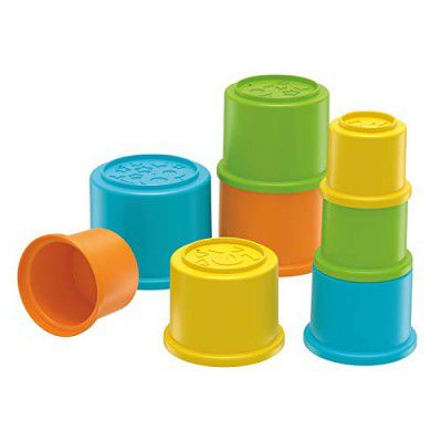 Fisher-Price Plastic Stacking Cups, Multicolor