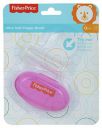 Fisher-Price Silicone Baby Finger-Brush with Case for kids, Manual,Pink,Pack of 1...