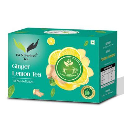 Fit N Furious Ginger Lemon Green Tea 25 Bags