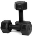 FitBox Sports Octa PVC Dumbbells, Set of 2 For Home Gym Set & Strength Training...