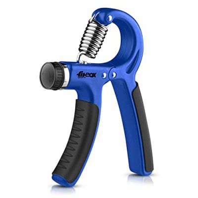 FitBox Sports Steel Alloy Adjustable Hand Grip Strengthener (10Kg-40Kg)