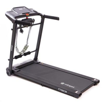 FITKIT by Cult.Sport FT98CM Carbon Motorized Multifunction Treadmill | 2 HP Peak | 14 Km/hr with Diet Plan Services and Trainer Led Sessions