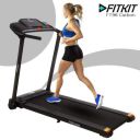 Fitkit FT98 carbon 1.25HP (2HP Peak) Motorized Treadmill With Free at Home Installation Assistance and Free Diet & Fitness Plan...