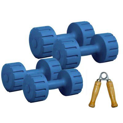 FITMAX DM PVC 3KG + 5KG Combo 164 PVC Fixed Weight Dumbbell (16kg)