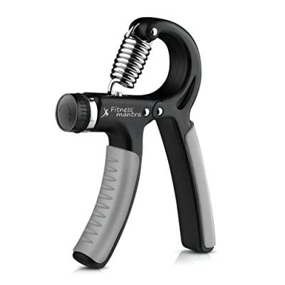Fitness Mantra 10KG To 60KG Weight Adjustable Hight Quality Hand Gripper for Men & Women