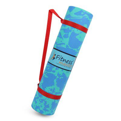 Fitness Mantra 4mm Marble Design Anti Skid Yoga Mat for Men & Women| Qnty.-1 Pcs