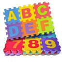 Fitness Mantra® Alphabets;Numbers Puzzle Mat for 3+ Years, 36 Piece, Multicolour...
