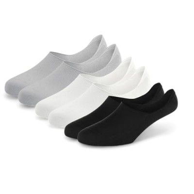 Fitness Mantra Premium Loafer/No Show Anti Slip Free Size Cotton Socks for Men's and Women's (Pack of 3 Pairs)