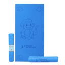 Fitness Mantra® Pro Kids Monkey Design Yoga Mat with Carrying Strap for Children Workout [2 * 4 feet Size, Blue Color, Monkey Madness]...