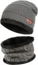 Fitness Mantra Winter Woolen Beanie Cap & Muffler for Men & Women...