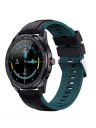 FitSpark Ghost SpO2 Thinnest 1.3 Real Full Round IPS True Color HD Large Screen Smartwatch (Aqua)...