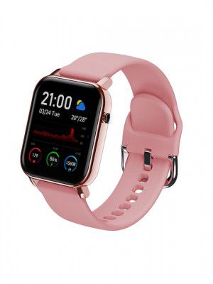 FitSpark Unisex Rosegold & Pink Eclipse Super Retina Display HD Smartwatch