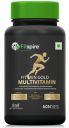 Fitspire Men Multivitamin with Grape seed extract, Vitamin C & 21 other nutrients for Overall Health, Strong Muscles & Immunity (Veg) 60s (60)...