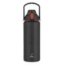 Flair Bolt Insulated Steel Bottle (1200 ml,Black)...