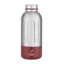 Flair CORE Insulated Steel Bottle | Upto 24 Hours Hot & Cold  (400 ml,Red)...