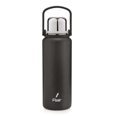 Flair DRIP Insulated Steel Bottle | Upto 24 Hours Hot & Cold (1500 ml,Black)