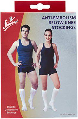Flamingo Anti Embolism Below Knee Stockings (Extra Large)