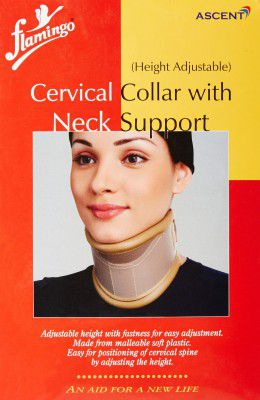 Flamingo Cervical Collar with Neck Support (Large)