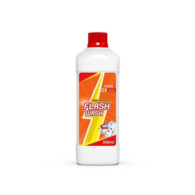 Flash Wash Heavy Duty Detergent-Eco Friendly-Vegan product (500ml)
