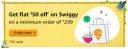 Flat ₹50 Cashback on Swigy Order of ₹299 & More with Amazon Pay...