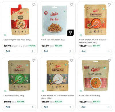 Jiomart Loot : Flat 50% OFF - Catch Masala