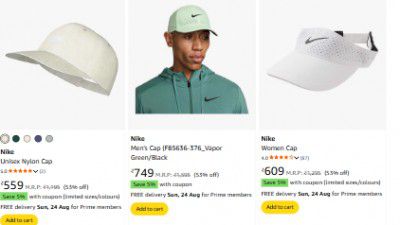 Minimum 50% OFF - Nike Cap