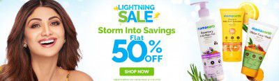 FLAT 50% on our bestsellers | Mamaearth Beauty Product