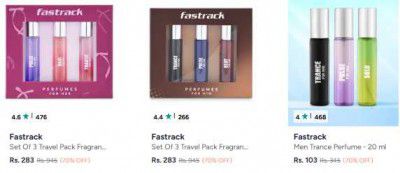 Myntra : Upto 80% OFF | Fastrack Perfume