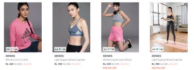 Flat 70% Off On Adidas Women's Clothing