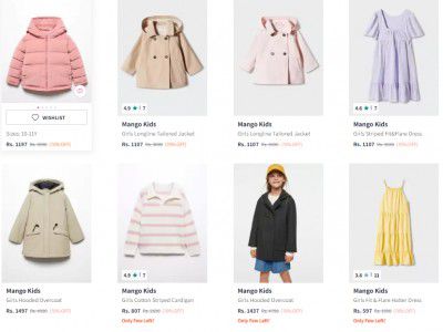 UP TO 75% OFF - Mango Girls Clothing.(PREMIUM BRAND)