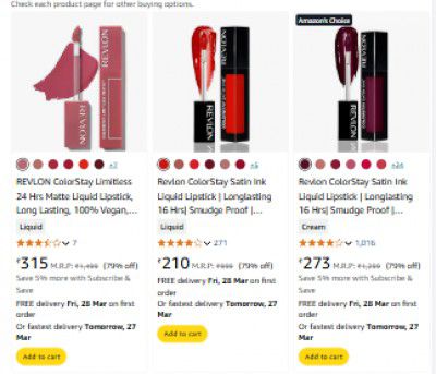 FLAT 79% OFF ON REVLON ColorStay Liquid Lipstick