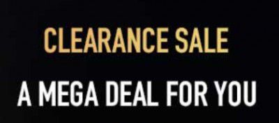 Flat 90% off above ₹1490 Ajio Clearance Sale