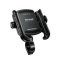 FLEETTRACK Mobile Holder Mount with Quick Release Buckle - Jaw Grip Waterproof Holder for Bike/Scooter with Vibration Controller | 360° Rotation | Ideal for Maps & GPS Navigation...