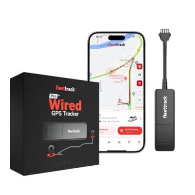 Fleettrack Pro (with 1 Month SIM Recharge) - Wired GPS Tracker for Car