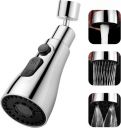 Flexible Tap Extender for Kitchen Sink – 360° Rotating Faucet Attachment, Splash-Proof, (360° Rotating Faucet)...