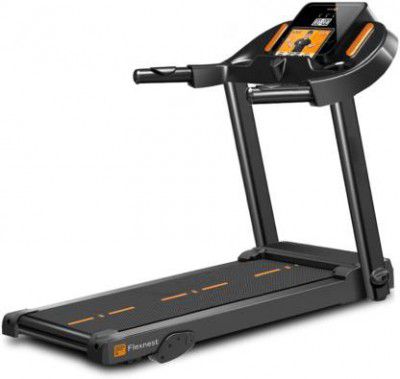 Flexnest Flextread EZ 3HP Peak 14km/h Manual Incline with in-Built Bluetooth Speaker Treadmill