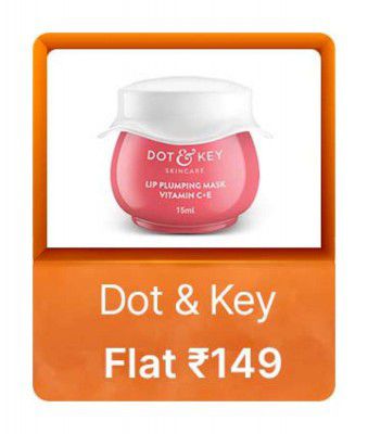 Flipkart Big Billion Days Dot & key Offer: Dot & key Skincare Products From Rs. 149/- 