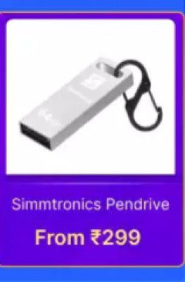  Flipkart Big Billion Days Simmtronics Offer: Simmtronics Pendrives from Rs. 299/-