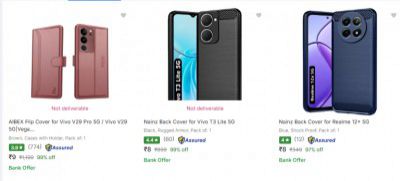 Flipkart : Mobile Cases & Covers Starts At Rs 8