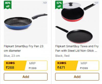 Flipkart : Cookware Set Upto 90% Off