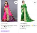 Flipkart EOSS: Sarees From ₹129...