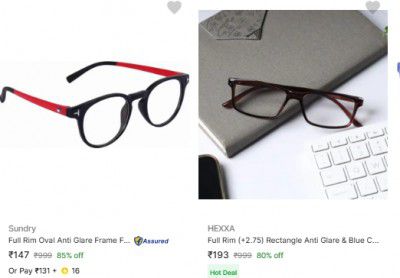 Flipkart : Hexxa Frames Upto 88% Off | Starts At ₹142