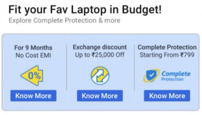 ₹2000 Prepaid Discount + ₹1500 Off on Laptops with ICICI Cards
