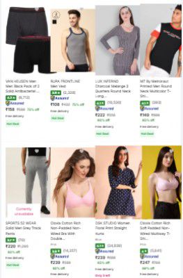 Flipkart Loot: Upto 90% OFF ON Branded Clothing