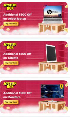 Flipkart Mystery Box Rewards | Try Your Luck
