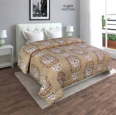 Flipkart Perfect Homes 3D Printed Double Comforter for Mild Winter  (Microfiber, Multicolor 18)